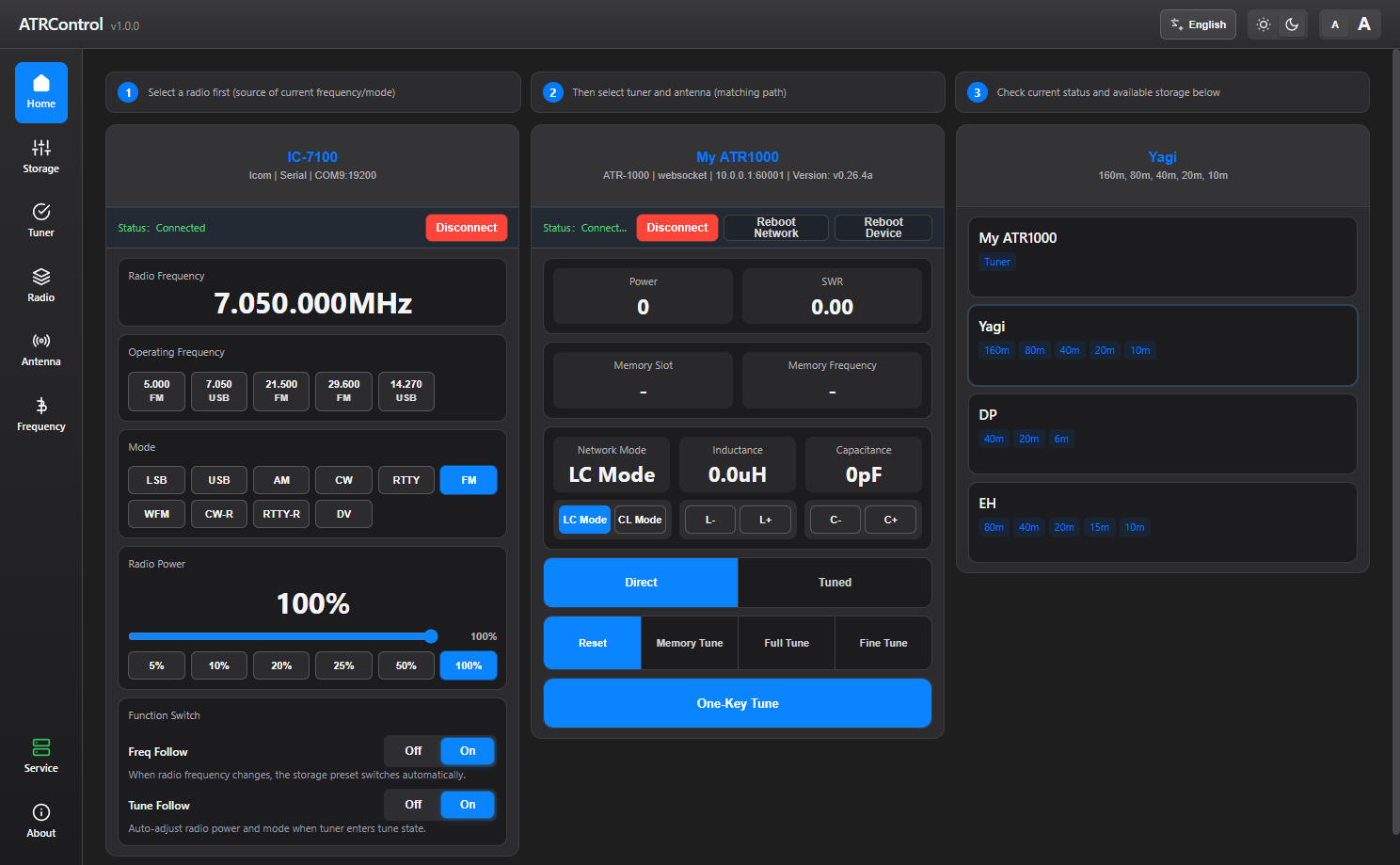 Atr Controls Example Softwares - Antuner Official Website