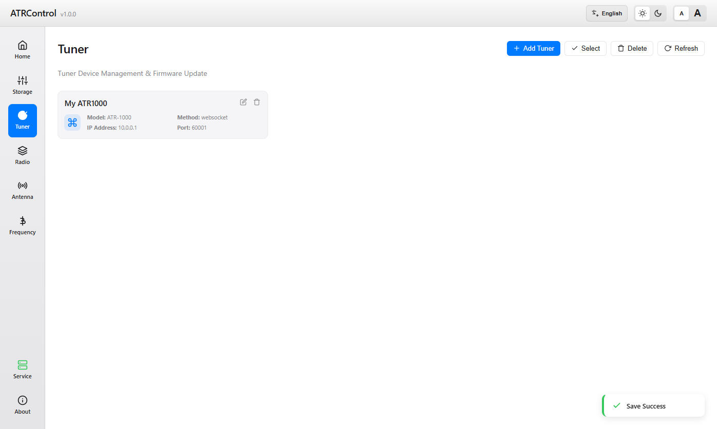 Atr Controls Example Softwares - Antuner Official Website